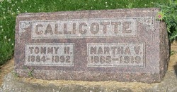 Martha V. <I>Hardesty</I> Callicotte 