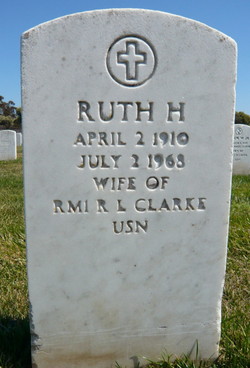 Ruth Hooper <I>Porter</I> Clarke 