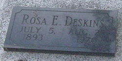 Rosa <I>Etter</I> Deskins 