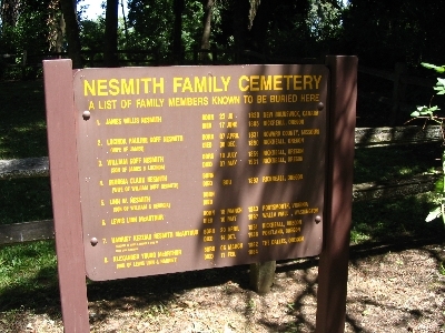 Nesmith Family Cemetery
