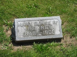 Mary Elmira <I>Jones</I> Irey 