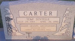 Temp <I>Sentelle</I> Carter 