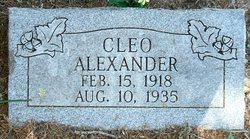 Cleo Alexander 