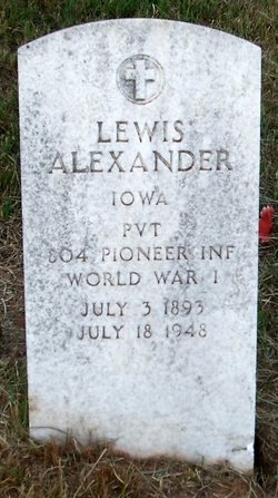 PVT Lewis Alexander 