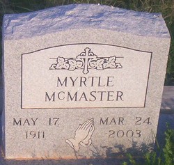 Myrtle McMaster 