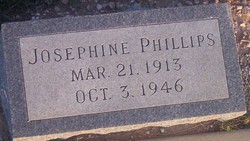 Josephine Crawford <I>Green</I> Phillips 