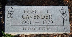 Everett Lee Cavender 