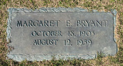 Margaret E Bryant 