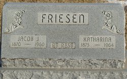 Katharina <I>Janzen</I> Friesen 