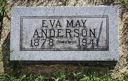 Eva May <I>Weddle</I> Anderson 
