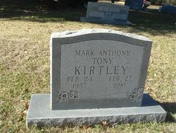 Mark Anthony “Tony” Kirtley 