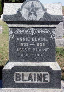 Anna Lavina “Annie” <I>Havens</I> Blaine 