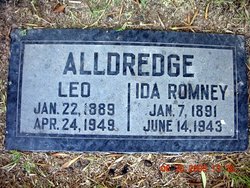 Ida <I>Romney</I> Alldredge 