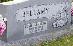 Elsie <I>Isenberg</I> Bellamy 