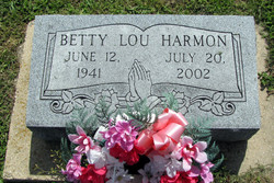 Betty Lou <I>Baxter</I> Harmon 