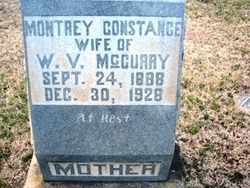 Montrey Belle <I>Constance</I> McCurry 