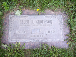 Helen Marie <I>Knowles</I> Anderson 