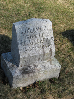 Minerva Josephine <I>Dow</I> Alexander 