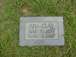Ada Huey <I>Parrish</I> Clay 
