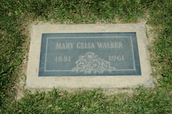 Mary Celia <I>Mudget</I> Walker 