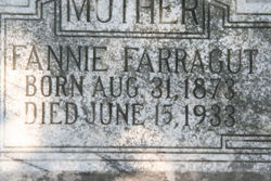Frances Amelia “Fannie” <I>Rolls</I> Farragut 