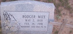 Clarence Rodger Mize 