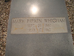 Mary Lou <I>Pipkin</I> Whigham 