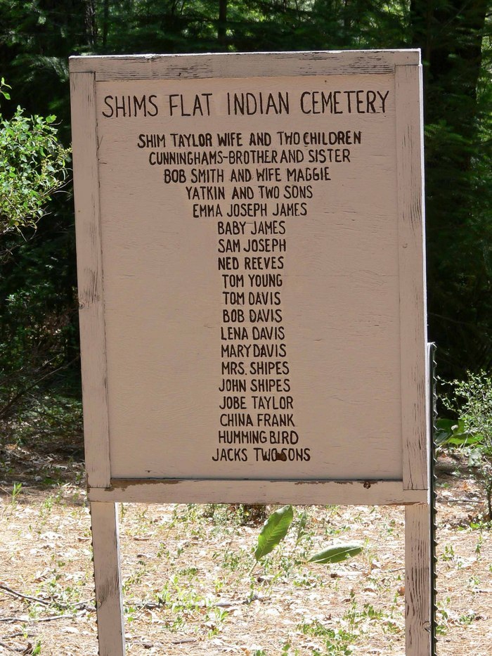Shims Flat Indian Burial Ground
