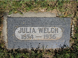 Julia <I>Sheehan</I> Welch 