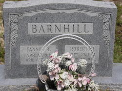 Frances Roberson “Fannie” <I>Roberson</I> Barnhill 