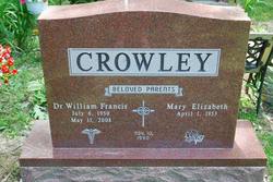 Dr William Francis Crowley 