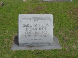 Sadie M. <I>Redus</I> Duckworth 