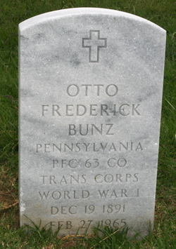 Otto Frederick Bunz 
