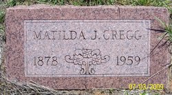 Matilda J <I>Perkins</I> Cregg 