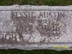 Bessie <I>Austin</I> Burleigh 