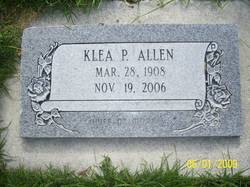 Klea May <I>Passey</I> Allen 