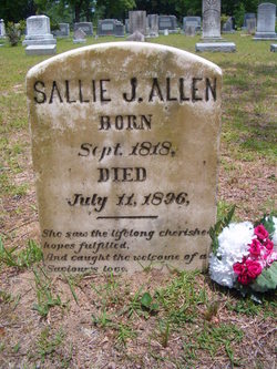 Sallie Jane <I>McEachern</I> Allen 