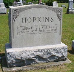 Anna F <I>Wiedemann</I> Hopkins 