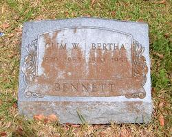 Bertha <I>Klander</I> Bennett 