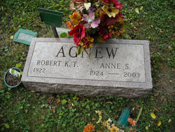 Anne Joan <I>Scott</I> Agnew 