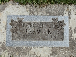 Dorothy J <I>Tierney</I> Barwick 