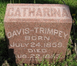 Catharina <I>Trimpey</I> Davis 