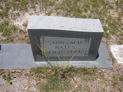 Sadie Mae <I>Mason</I> Bates 