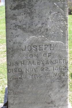 Pvt Joseph Alexander 