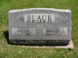 Bertha L. <I>VanKleeck</I> Black 