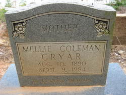 Mellie Mae <I>Franklin</I> Coleman Cryar 