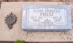 Susie Frances <I>Moseley</I> Friesz 