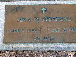 Sula Mable “Bula or Julie” <I>Necessary</I> Stephens 