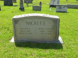 William A Nickles 