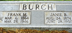 Frank M Burch Jr.
